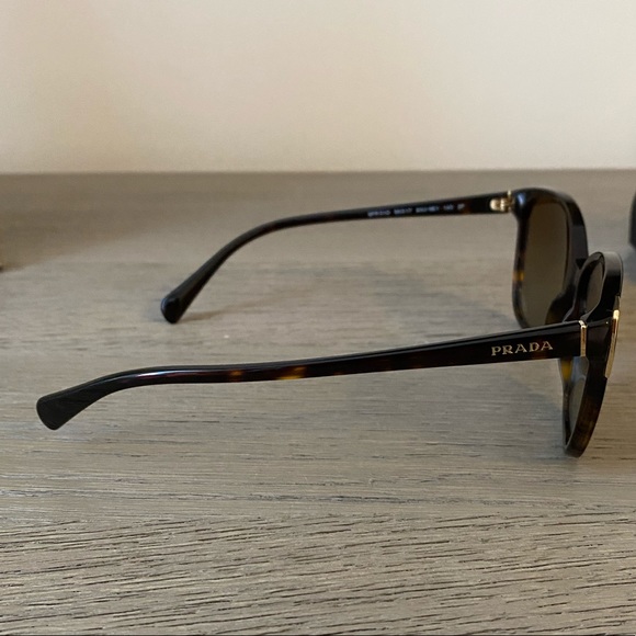 Prada 55mm Polarized Cat Eye Sunglasses - Picture 12 of 16